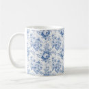 Search for french floral mugs Blue and white