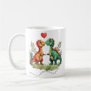 Search for dinosaur love mugs Heart