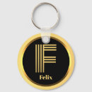 Search for monogram f key rings Initial