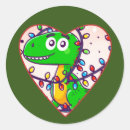 Search for christmas dinosaur stickers Xmas