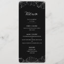 Search for round wedding menus Black