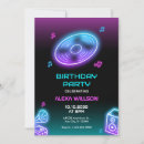 Search for music night invitations Neon