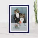 Search for funny victorian cards Cats