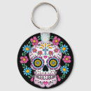 Search for dia de muertos key rings Skeleton