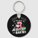 Search for love baking key rings Baker