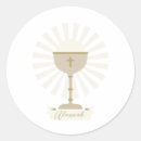 Search for gold chalice stickers Communion