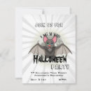 Search for cartoon bat invitations Trick or treat