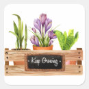 Search for growing plants stickers Gardener