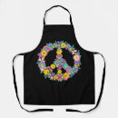 Search for peace sign aprons 60s
