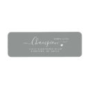 Search for dove return address labels Grey