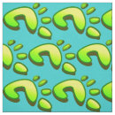 Search for footprint fabric Cute