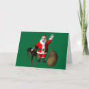 Search for doberman pinscher christmas cards Black