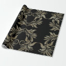 Search for black damask wrapping paper Royal