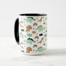 Search for dinosaur for kids mugs Rainbow