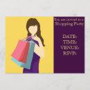 Search for shopping invitations Party