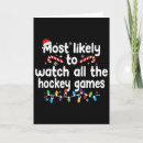 Search for hockey game cards Player