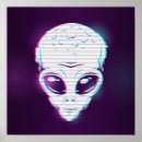 Search for alien posters Flying saucer