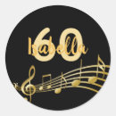 Search for black music stickers Gold