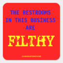Search for restrooms stickers Restaurant