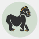 Search for gorillas stickers Africa