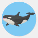 Search for orca cartoon stickers Sea