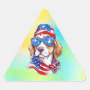 Search for blue white triangle stickers 4th of july