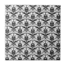 Search for black and white damask tiles Kitchen