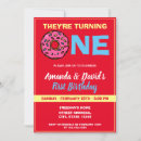 Search for twins 1st birthday invitations Joint