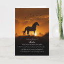 Search for condolences cards Loss of horse