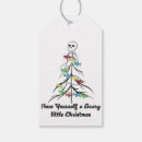 Search for goth christmas gift tags Skeleton