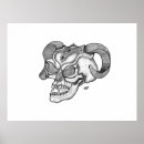 Search for black white skull posters Gothic