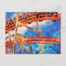 Search for roller coaster postcards Fun