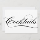 Search for cocktail wedding invitations Modern