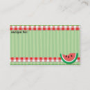 Search for recipe business cards Kitchen