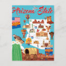 Search for cartoon maps postcards United states