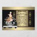Search for art deco birthday invitations Twenties
