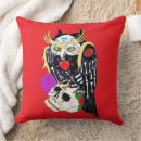 Search for sugar skull cushions Illustration