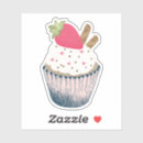 Search for strawberry design stickers For her