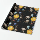 Search for solar system wrapping paper Kids