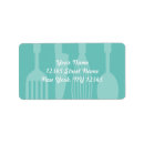 Search for utensils return address labels Cooking