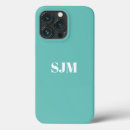 Search for light teal iphone cases Initials