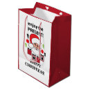 Search for santa claus gift bags Holiday season