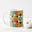 Search for mid century modern design mugs Geometric