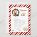 Search for adoption christmas cards Elf arrival letter