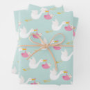Search for stork wrapping paper Baby shower