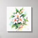 Search for botanical canvas prints Watercolour
