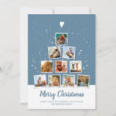 Search for dusty blue christmas cards Photo collage