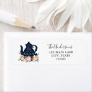 Search for tea time return address labels Watercolor