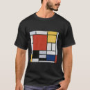 Search for mondrian tshirts Red