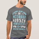 Search for born in 1952 tshirts Graphic